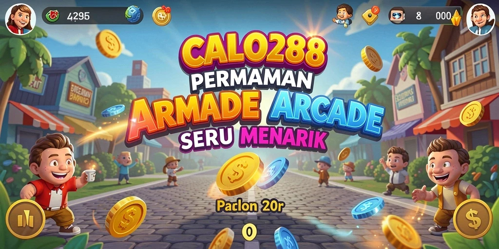Tampilan gameplay seru dari CALO288 dengan tantangan Arcade yang menakjubkan.