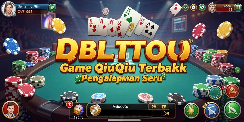 Tampilan gameplay QiuQiu yang seru dan mengasyikkan.