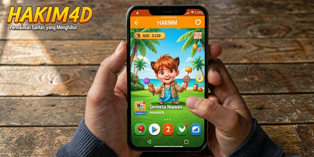 Tampilan utama gameplay HAKIM4D yang menarik dan interaktif.