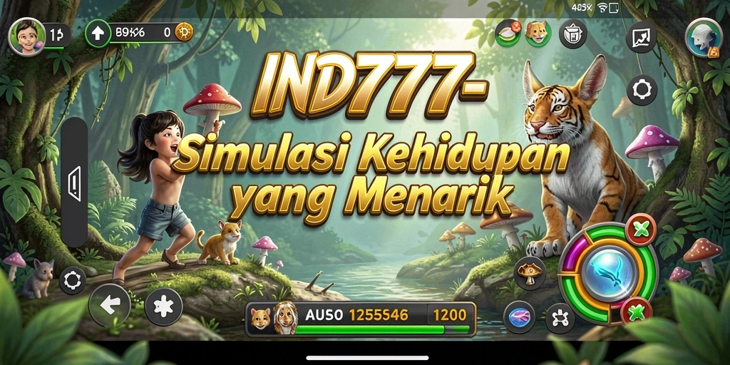 Tangkapan layar gameplay IND777 menampilkan simulasi kehidupan yang menarik.