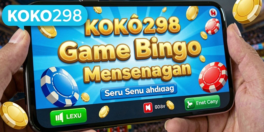 Gameplay seru Bingo di KOKO288 dengan interaksi antar pemain.