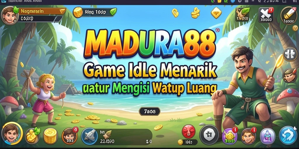 Tampilan gameplay MADURA88 yang menampilkan karakter menarik dan lingkungan yang kaya.
